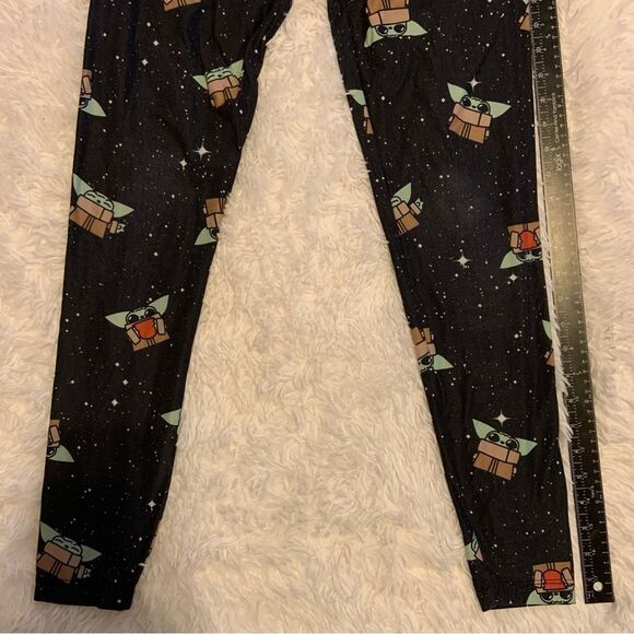 Sz Small Baby Yoda Black Leggings from Shop Disney - Picture 2 of 10
